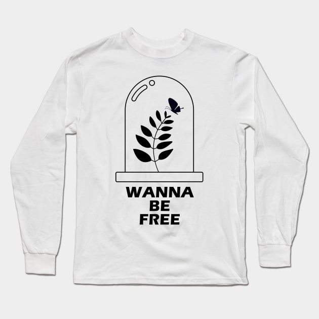 Wanna be free Long Sleeve T-Shirt by yphien